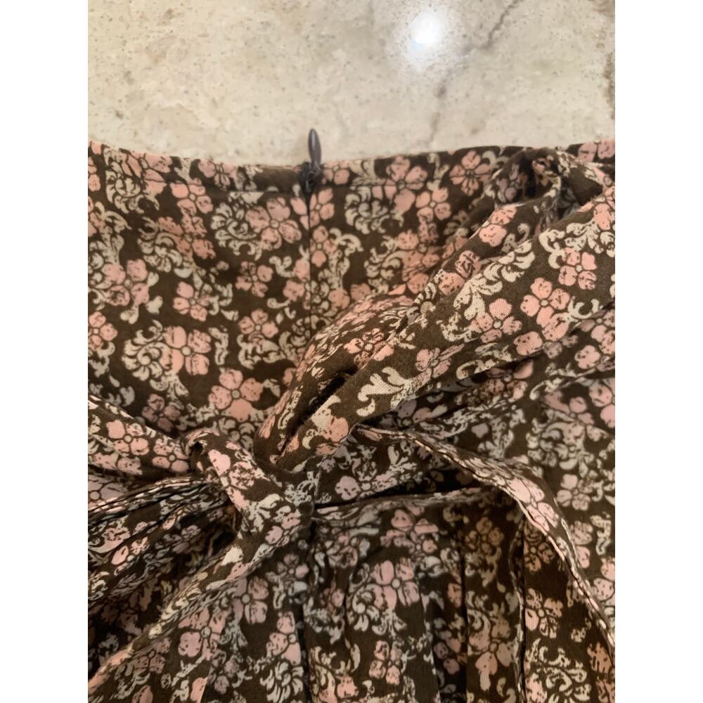 Brown floral mini skirt by Blue Exchange in a women’s size small - Picture 5 of 7